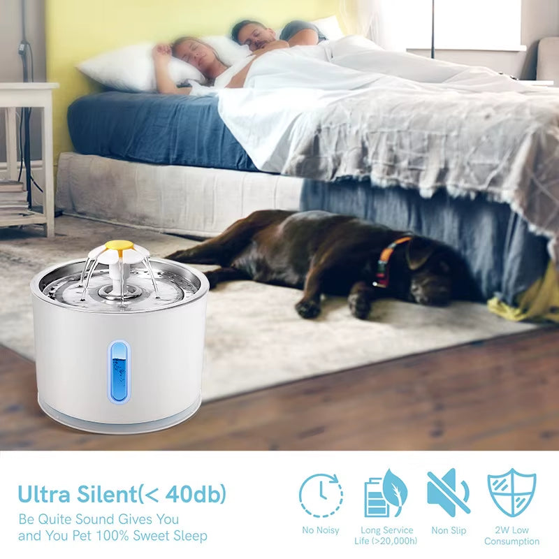 Automatic Cat Drinking Fountain