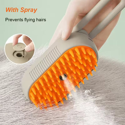 Steamy Pet Brush