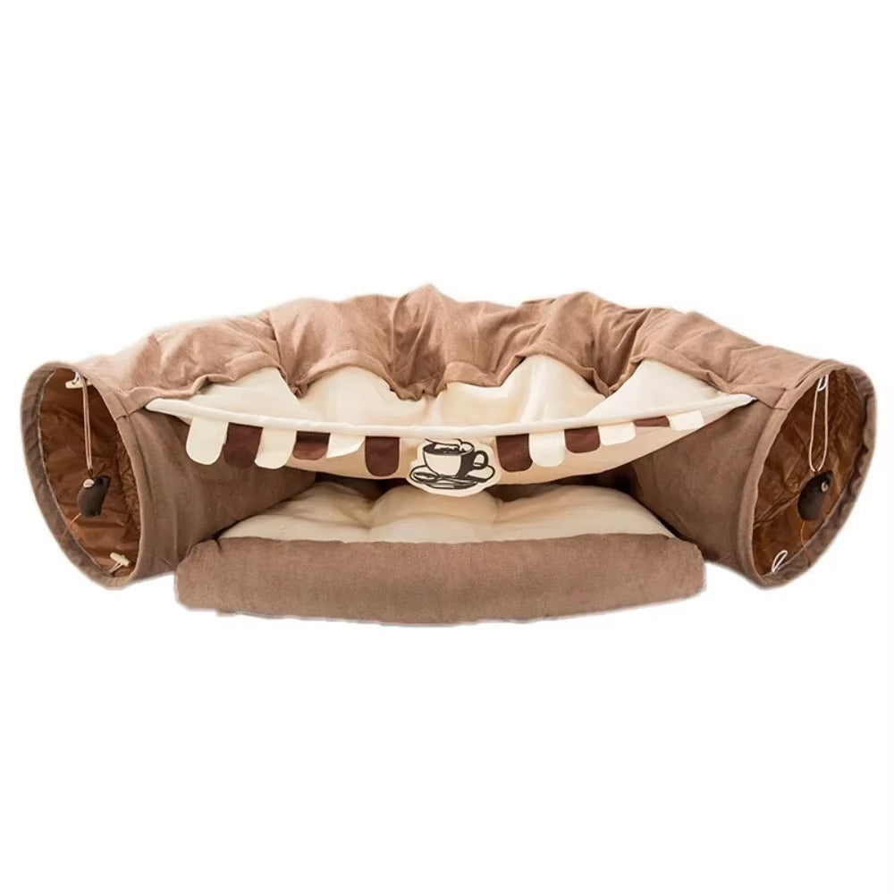 Cat Tunnel Bed