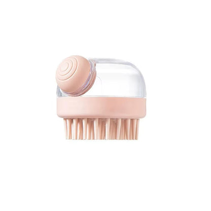 Silicone Pet Bath Brush Dispenser