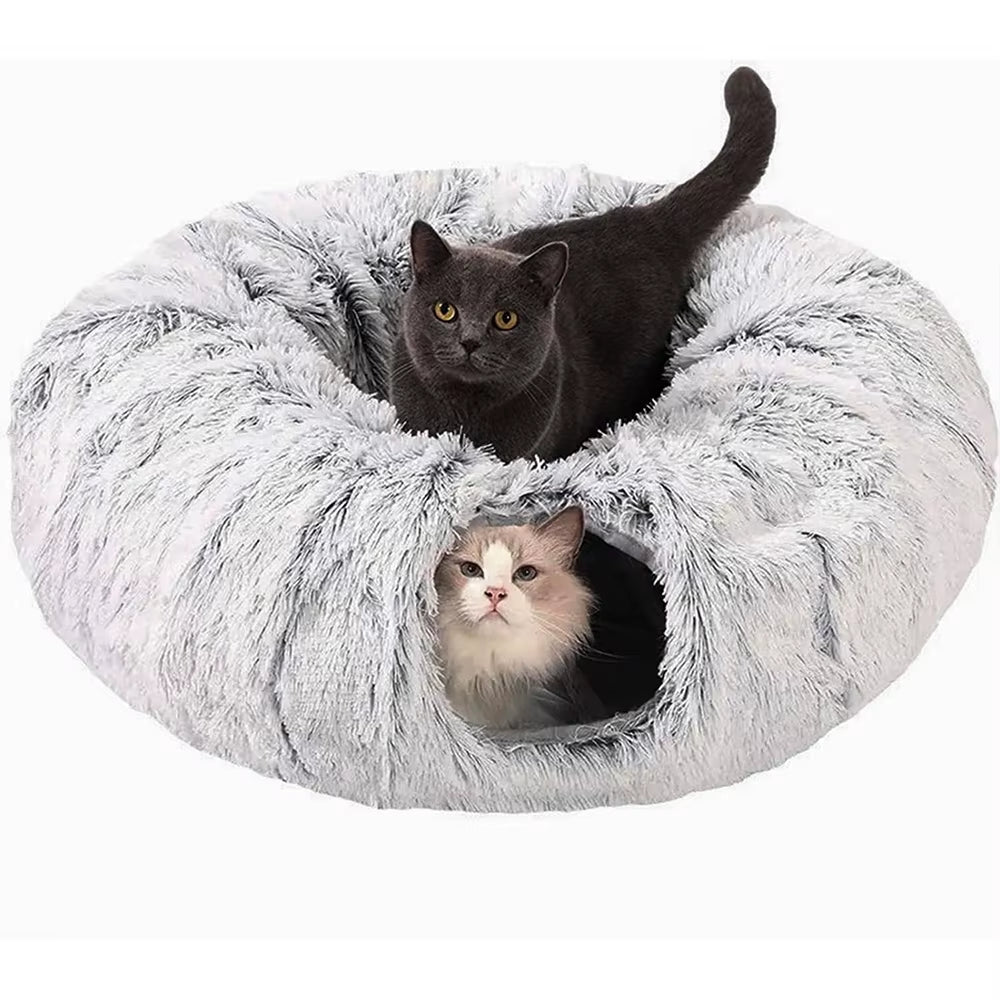 2 in 1 Cat Tunnel Bed