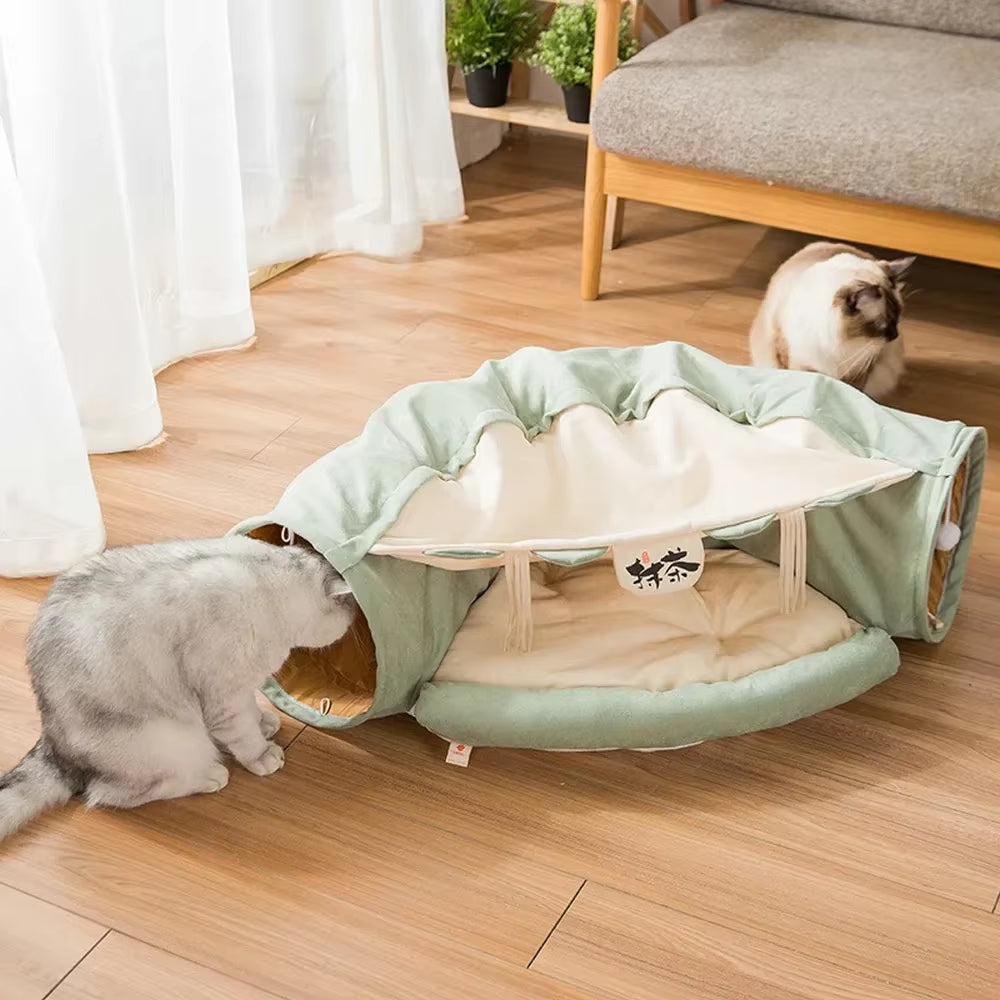 Cat Tunnel Bed