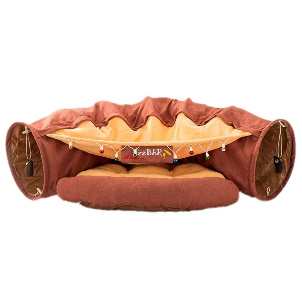 Cat Tunnel Bed