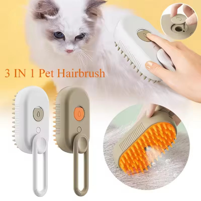 Steamy Pet Brush