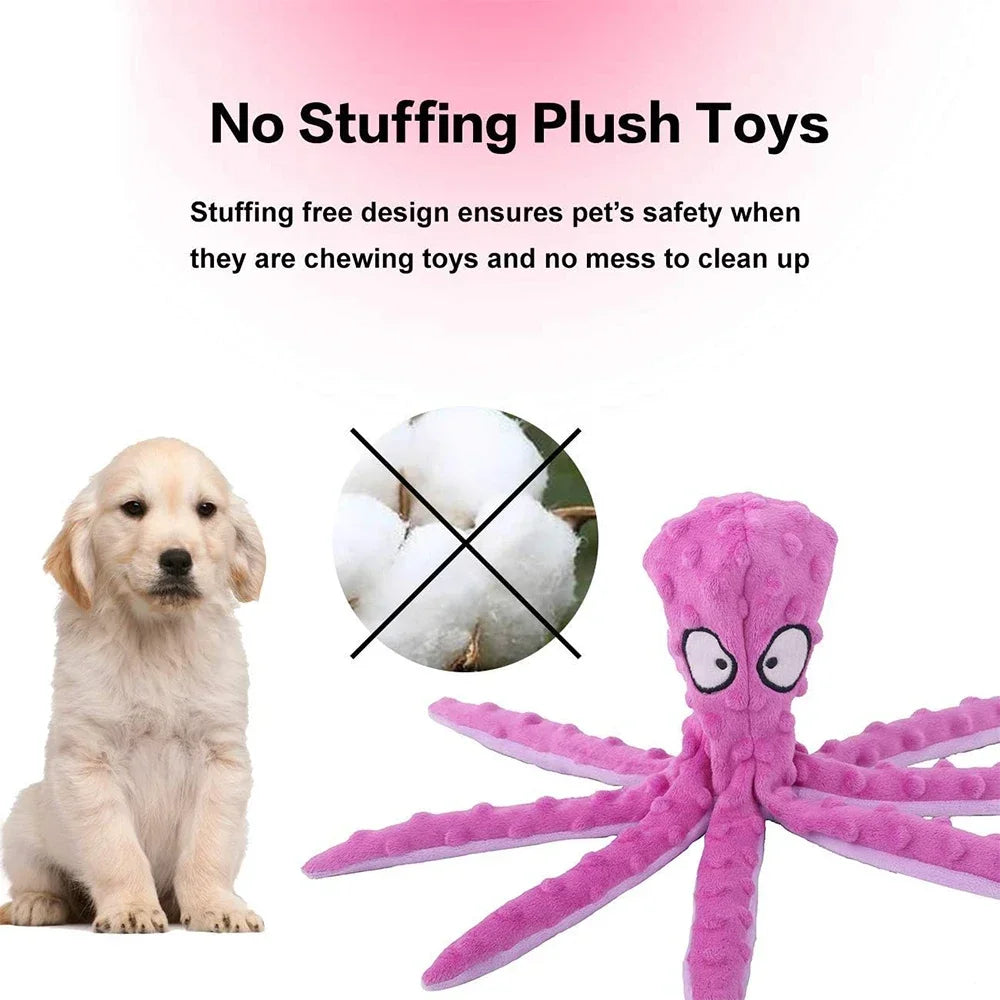 Octopus Plush Pet Toy