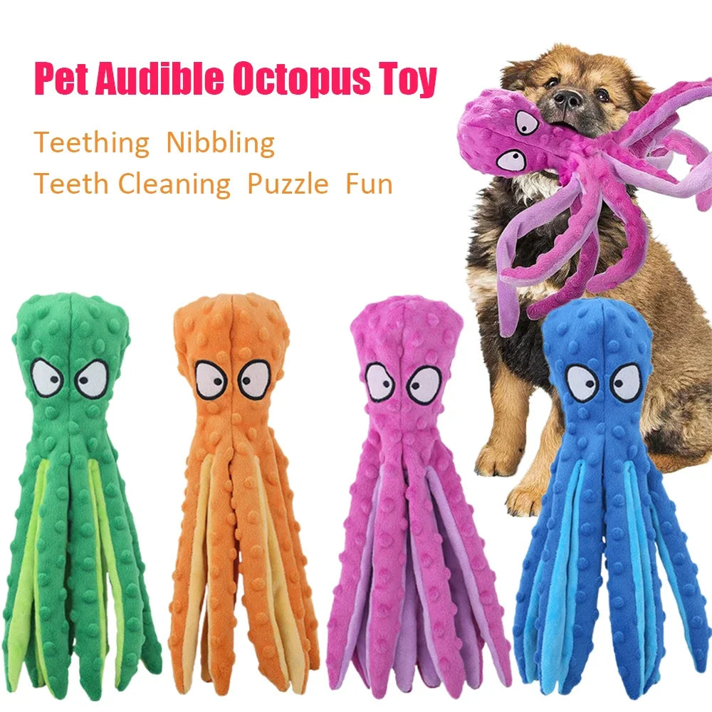 Octopus Plush Pet Toy