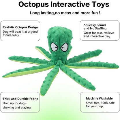 Octopus Plush Pet Toy