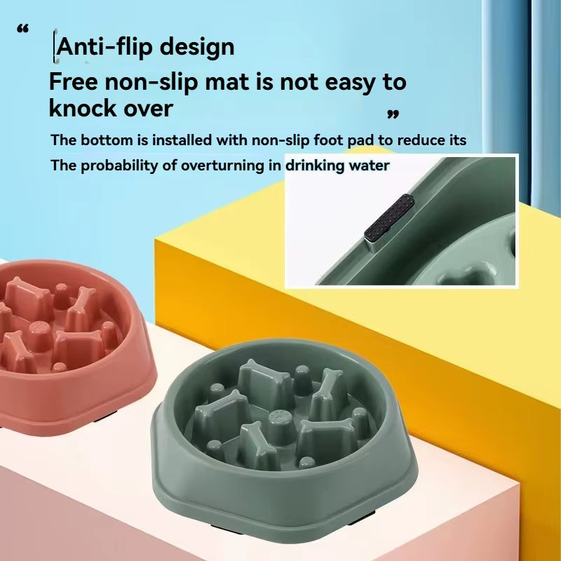 Pet Slow Feeder Bowl