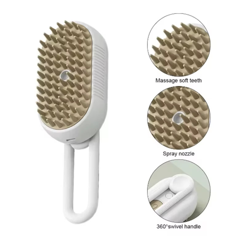 Steamy Pet Brush