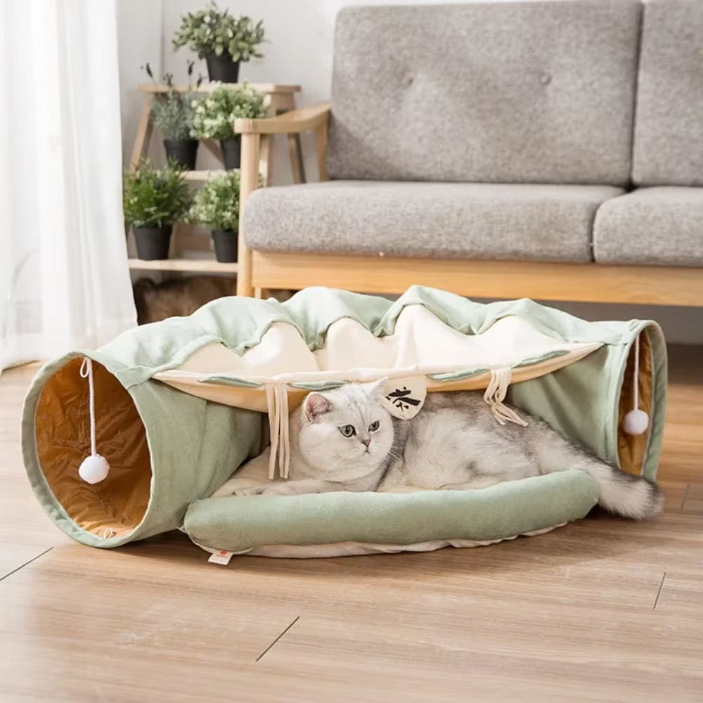 Cat Tunnel Bed