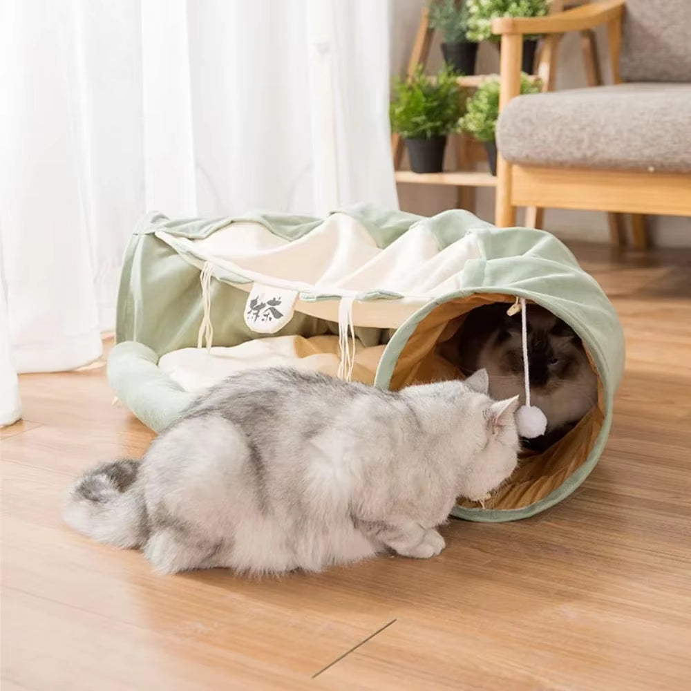Cat Tunnel Bed