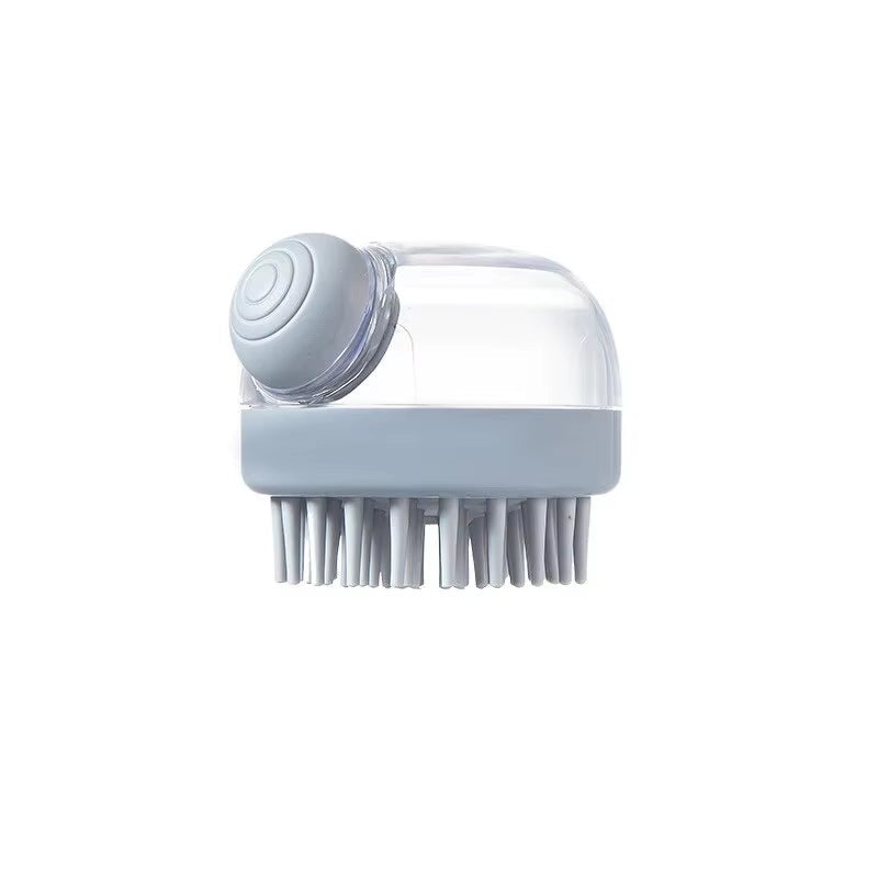Silicone Pet Bath Brush Dispenser